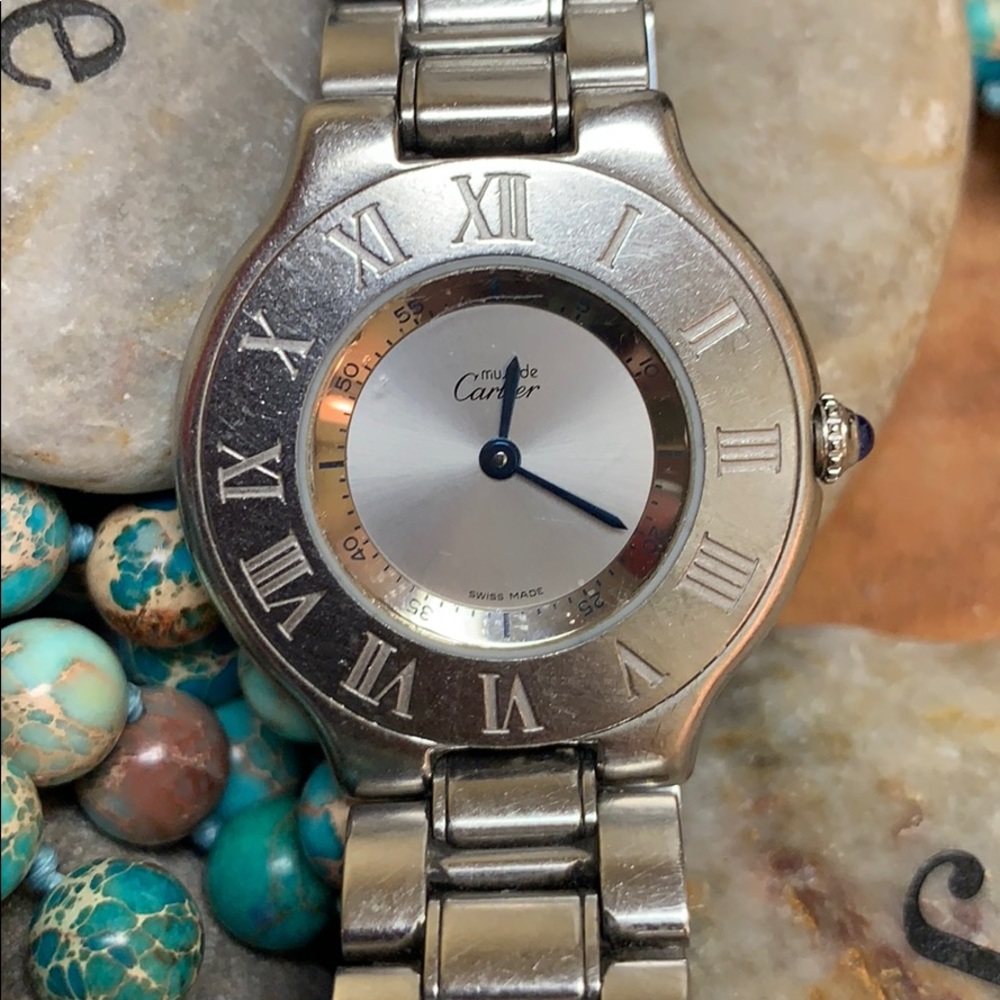 Authentic Cartier Must de Cartier Watch - Picture 2 of 5